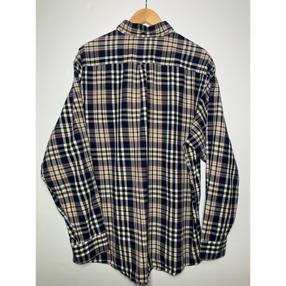 Haggar Plaid Button Down Shirt - XL - Picture 2 of 5